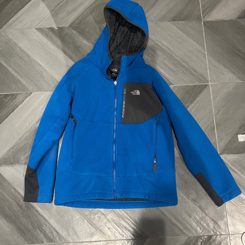 Boys north face fleece jacket